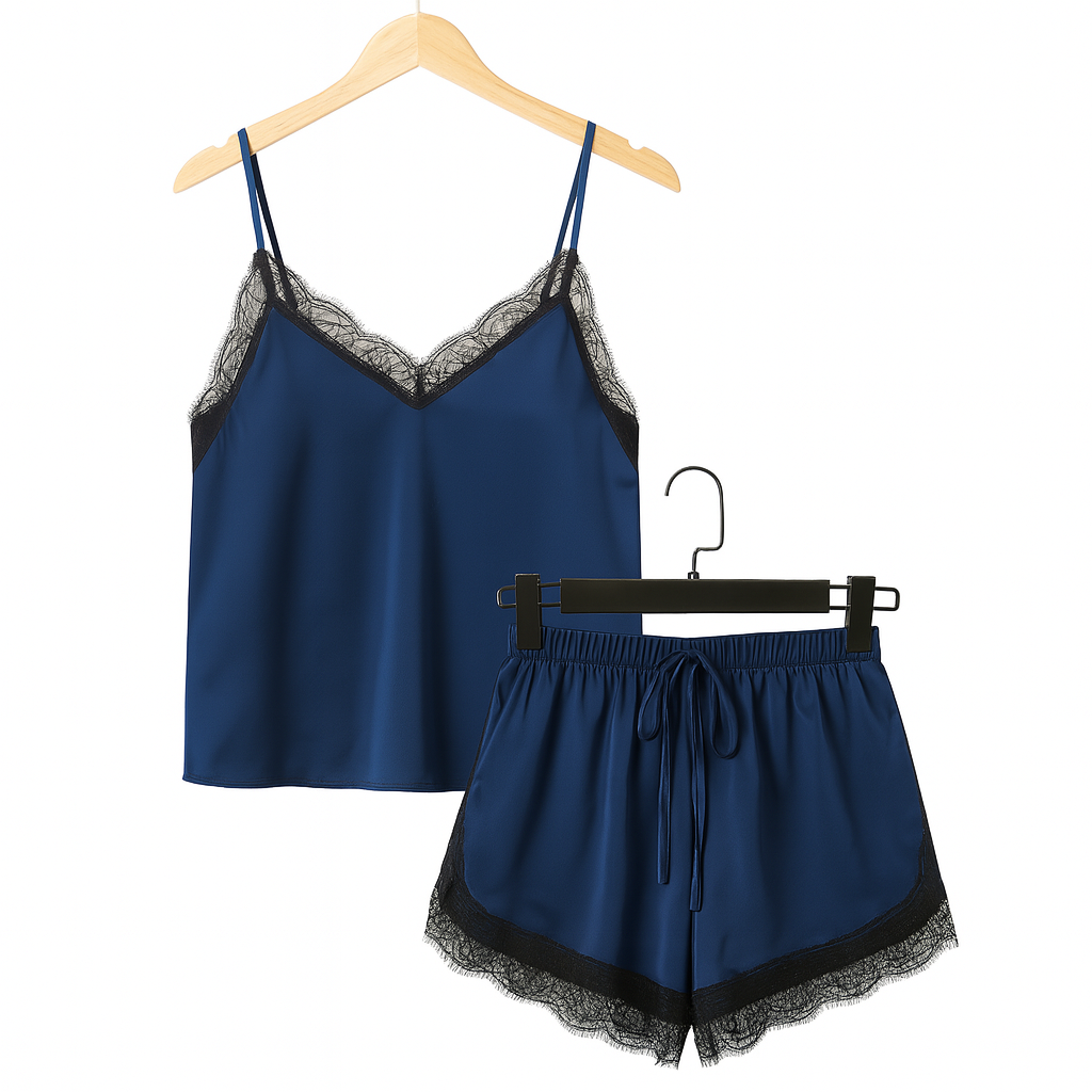 Pyjama Satin Violet