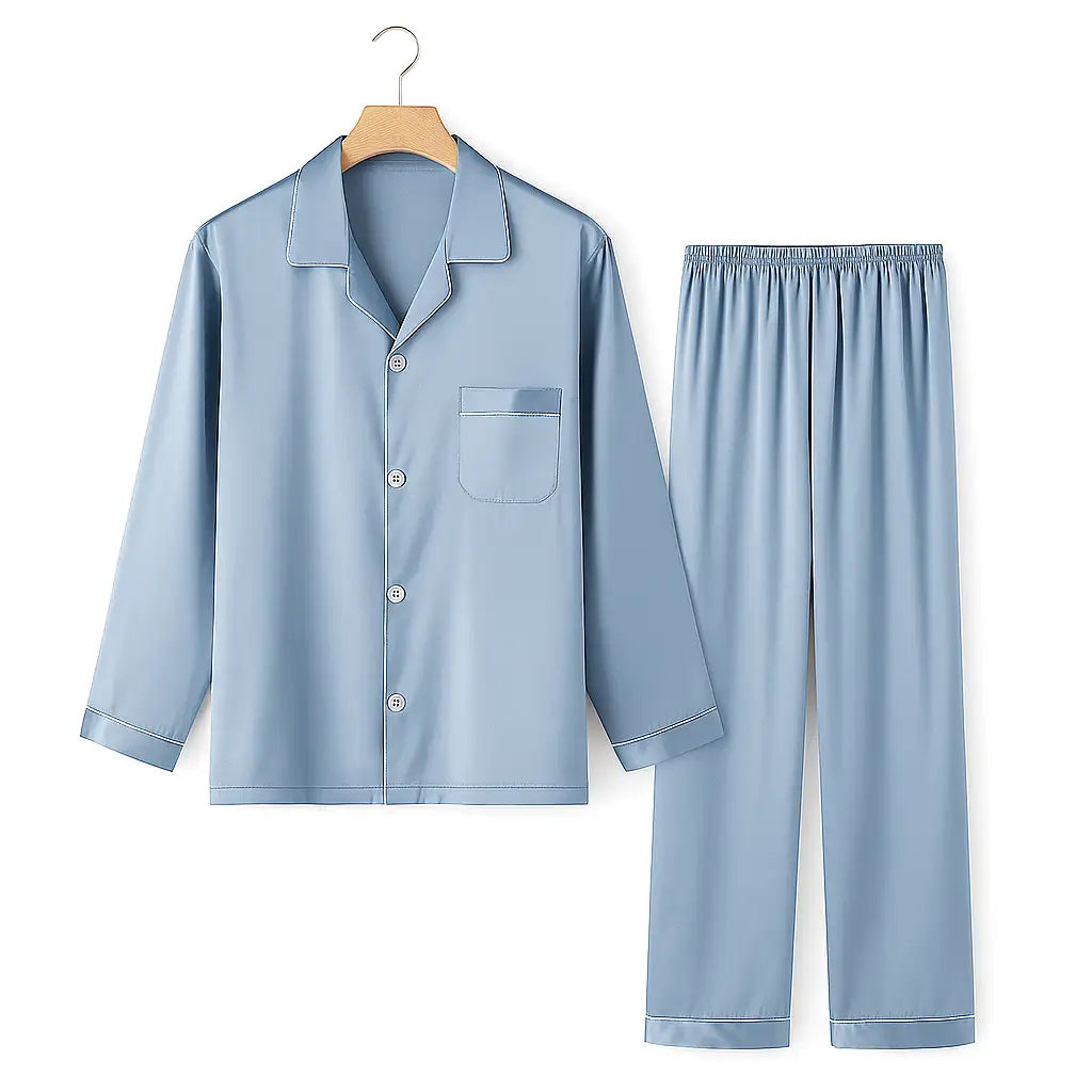 Pyjama Satin Homme Luxe