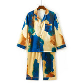 Pyjama Satin Homme Motif