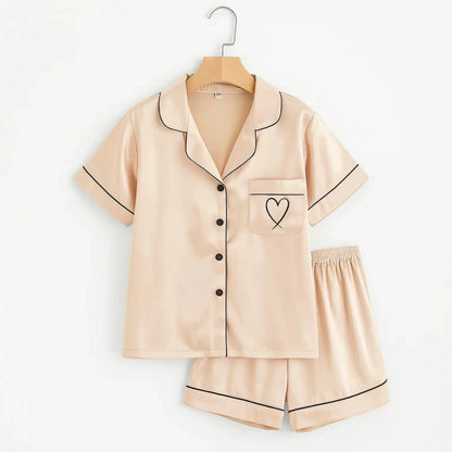 Chemise de Nuit Femme en Satin