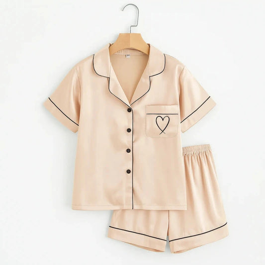 Chemise de Nuit Femme en Satin