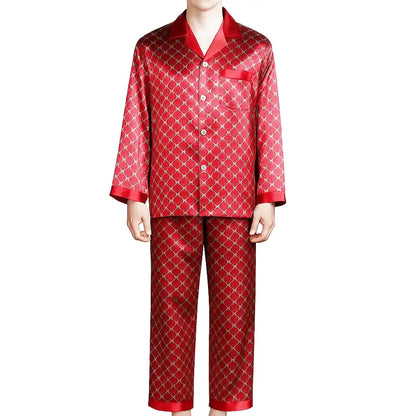 Ensemble Pyjama Satin Homme