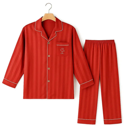 Pyjama Homme Satin Soie