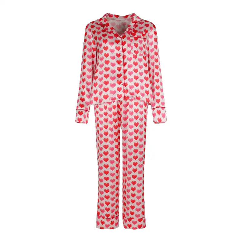 Pyjama Satin Coeur