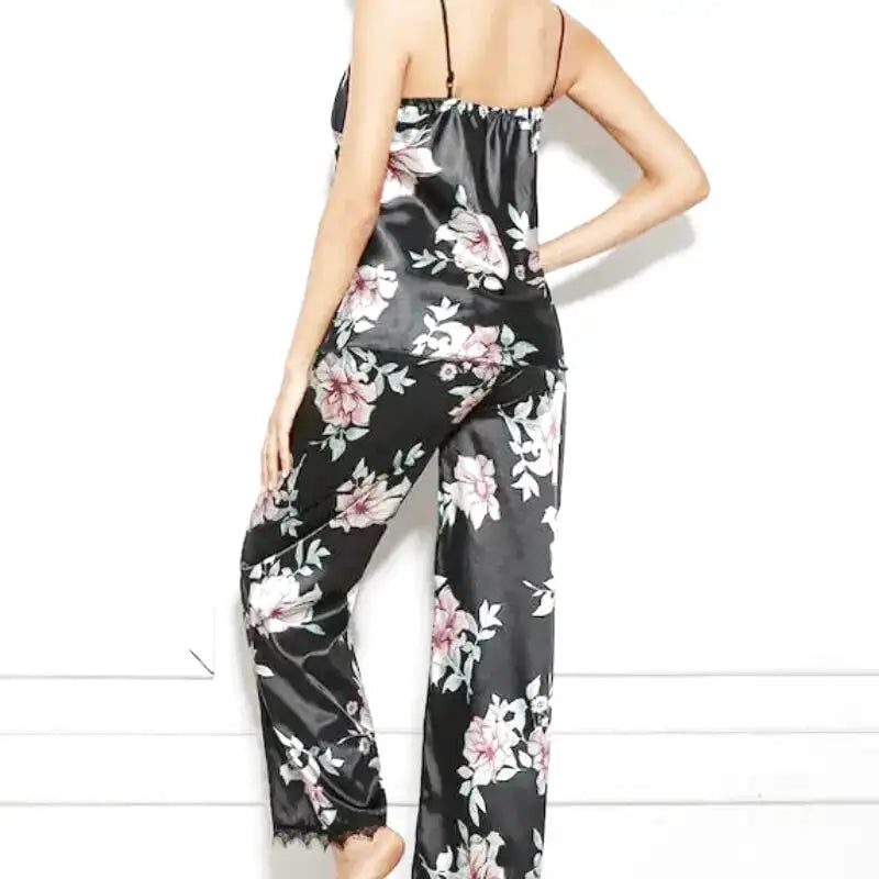 Pyjama Satin Femme Chic