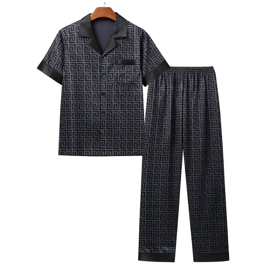 Pyjama Satin Homme Hiver