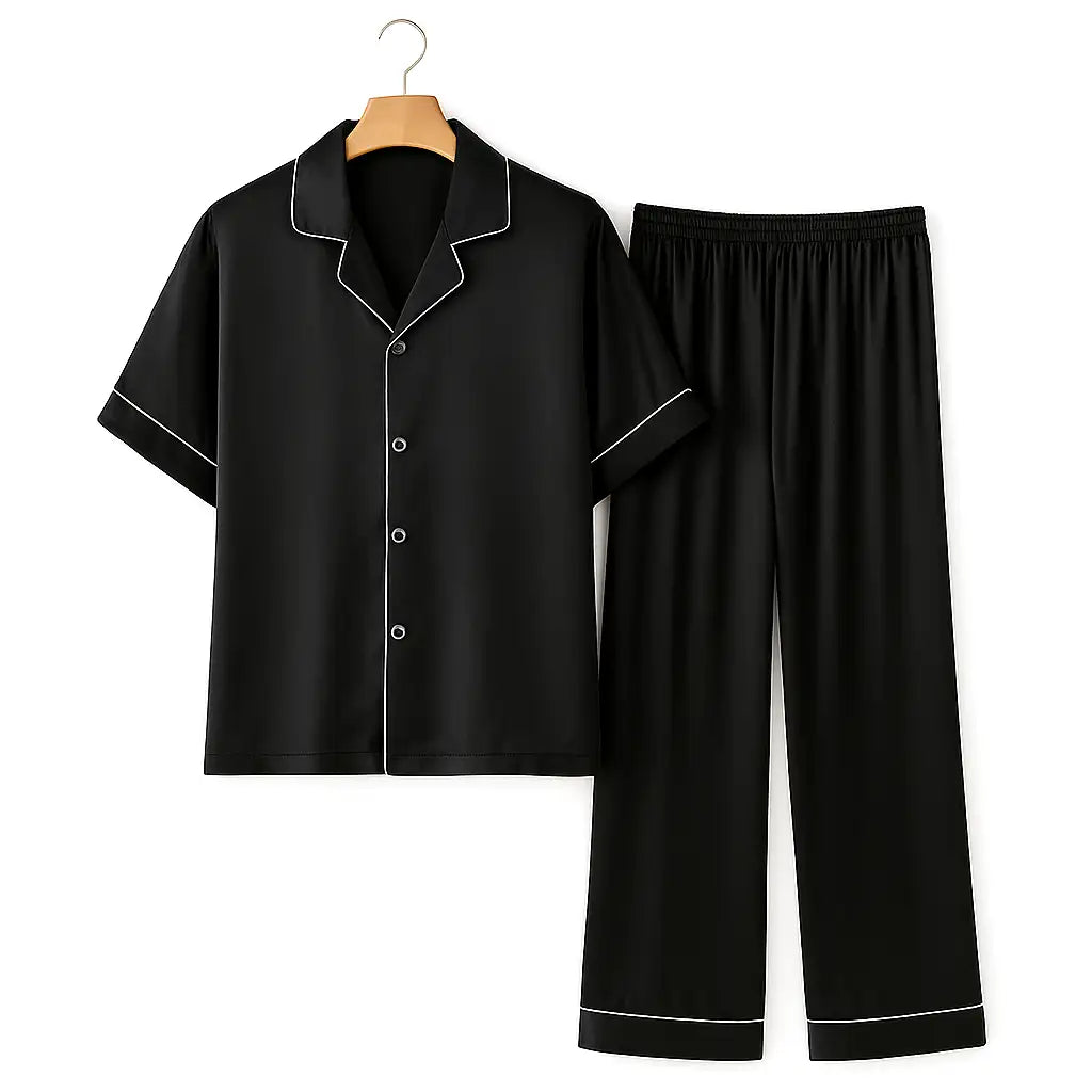 Pyjama Satin Homme Luxe