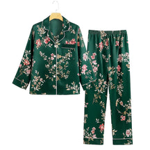 Pyjama Satin Rouge Femme